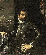 Ludovico Carracci Portrait of Carlo Alberto Rati Opizzoni in Armour